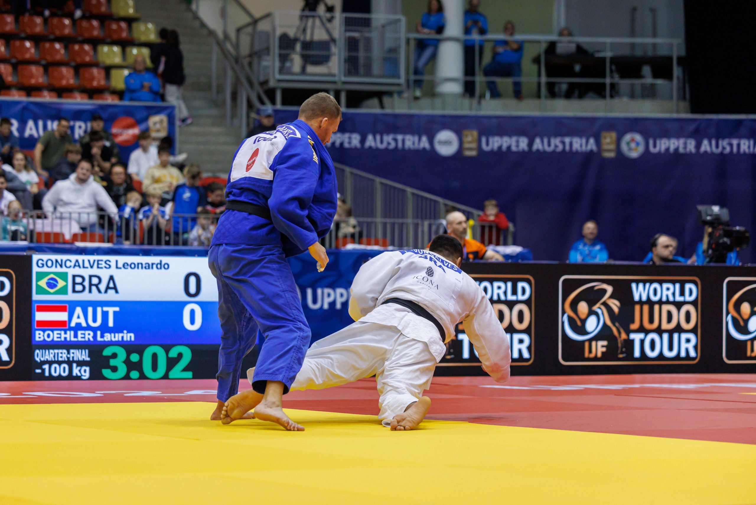 Laurin Böhler Continues Winning Streak at European Judo Tournaments